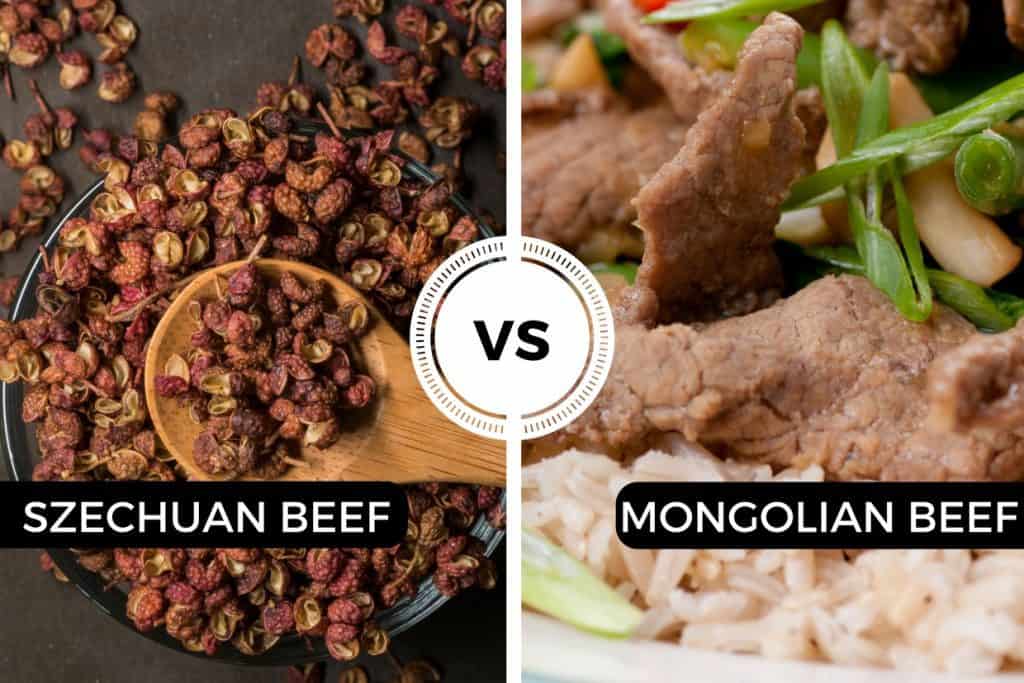 Szechuan Beef vs Mongolian Beef Often confused but very different